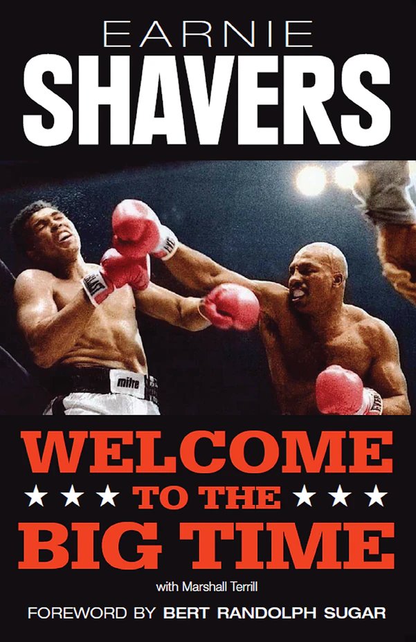 Cover of Earnie Shavers: Welcome to the Big Time, a Pulp Hero Press biography of boxer Earnie Shavers